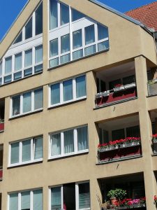 Fensteraustausch mit Kran